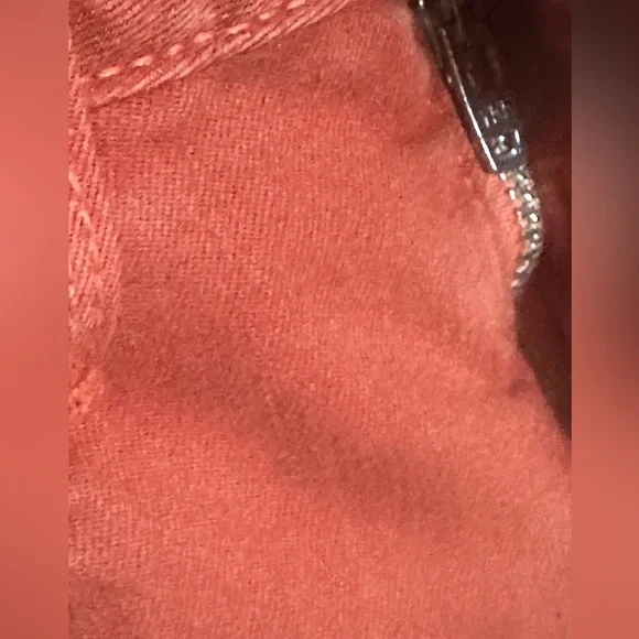 VINCE 5 Pocket Mid-Rise SKINNY Jeans w/Stretch Burnt Orange Women’s Size 26.